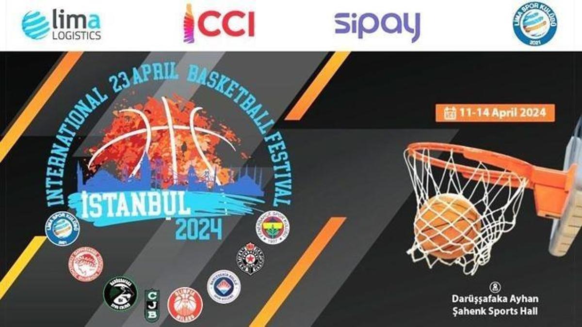 23 Nisan Basketbol Festivali, Darüşşafaka Ayhan Şahenk Spor Salonu'nda başlıyor