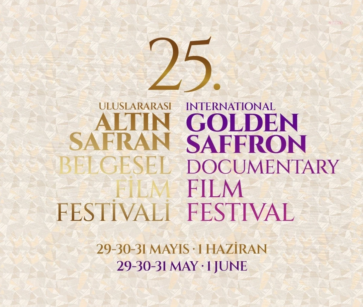 25. Uluslararası Altın Safran Belgesel Film Festivali Başvuruları Sonuçlandı