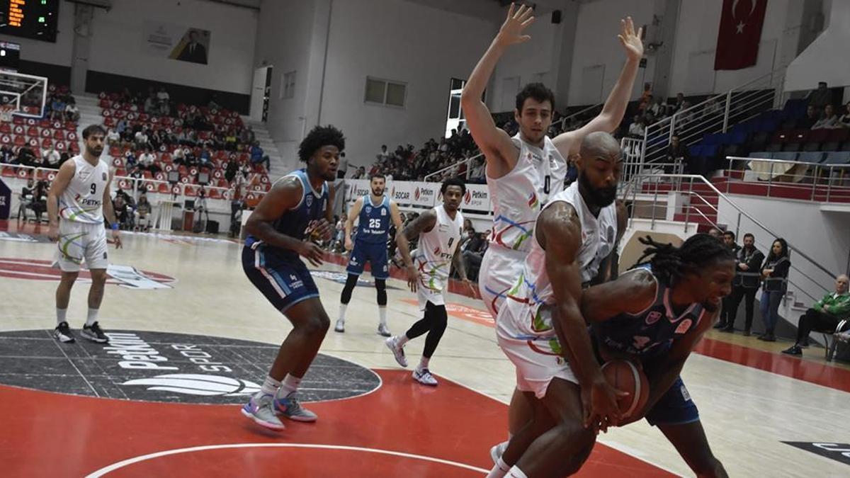 Aliağa Petkimspor - Türk Telekom maç sonucu: 96-94