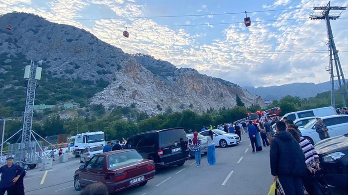 Antalya'da teleferik düştü: 1 ölü ve yaralılar var