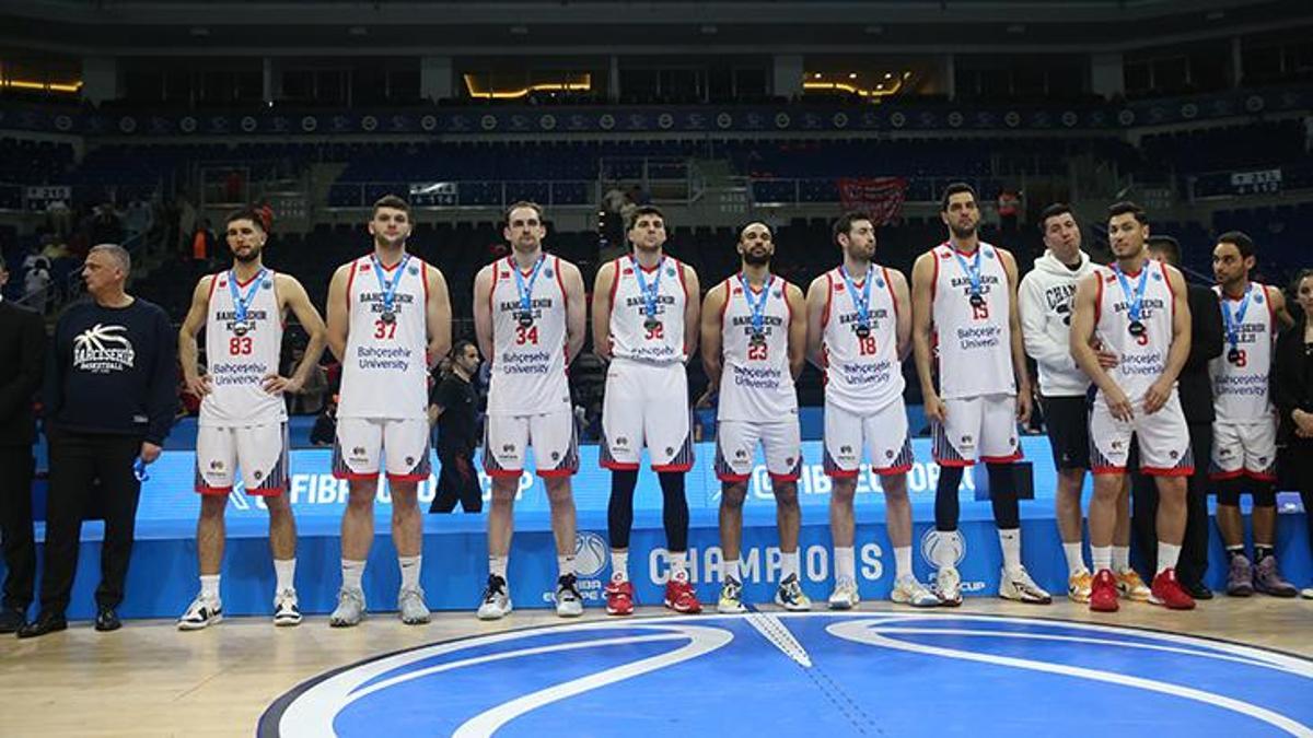 Bahçeşehir Koleji, FIBA Europe Cup'ta ikinci oldu