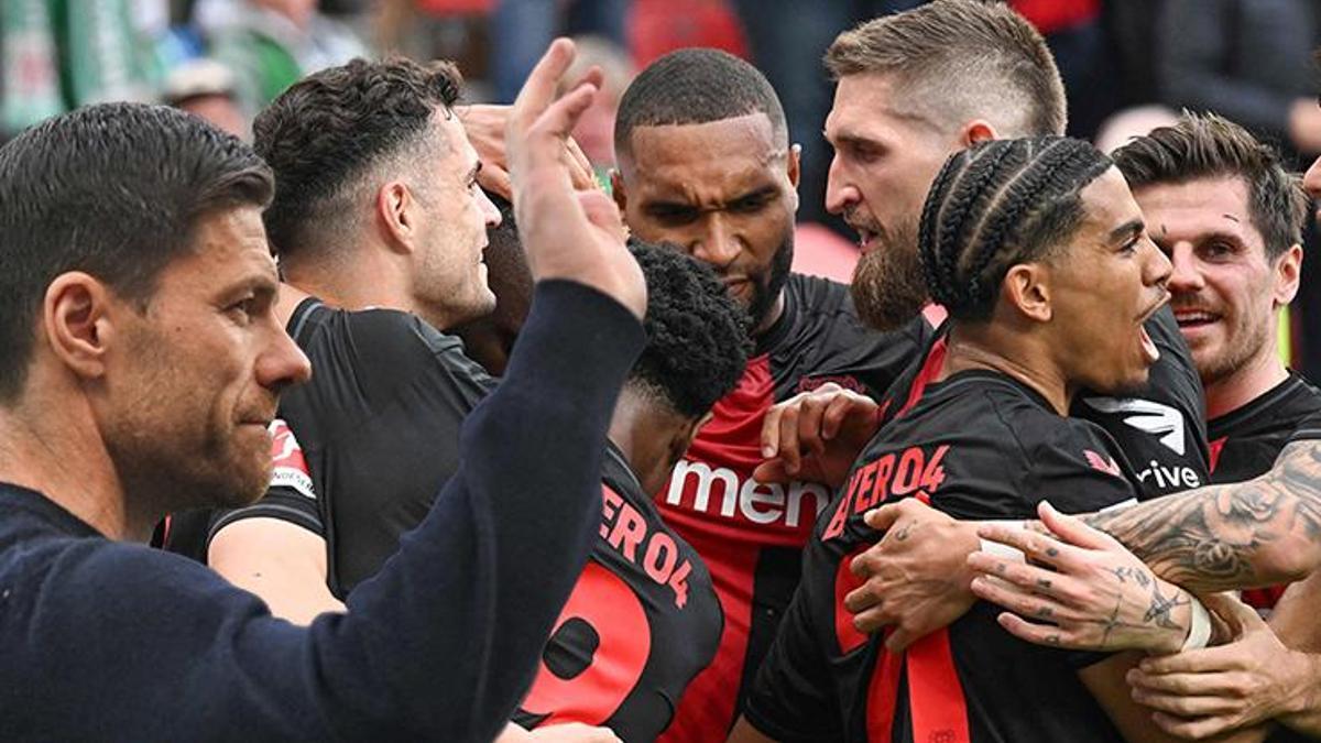 Bayer Leverkusen'nden peri masalı! Tarihi rekorla şampiyonluğa...