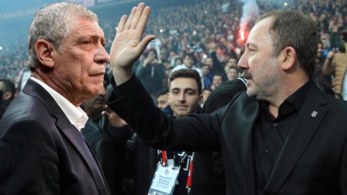 Beşiktaş'ta Fernando Santos depremi! Sergen Yalçın bombası