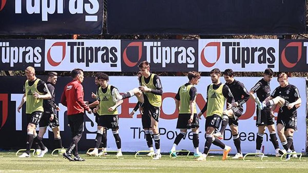 Beşiktaş'ta Samsunspor maçı hazırlıkları tamamlandı