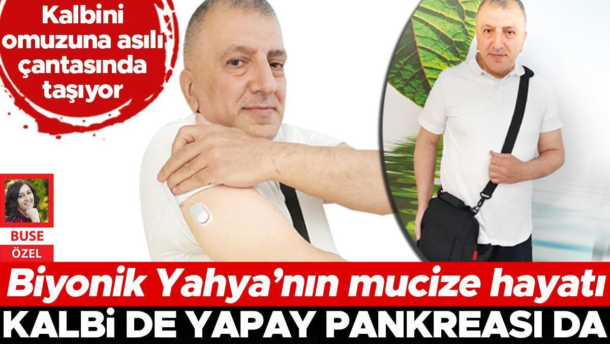 Biyonik Yahya’nın mucize hayatı... Kalbi de yapay pankreası da