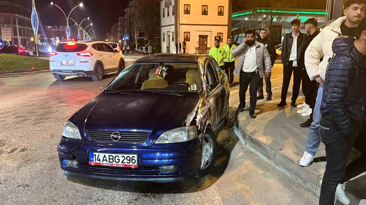 Bolu'da makas atan sürücü kaza yaptıktan sonra kaçtı