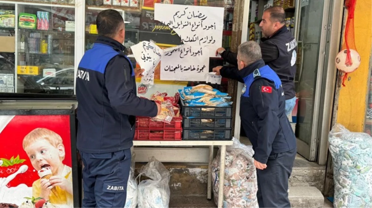 CHP'li başkan Kilis'te hızlı başladı! İş yerlerindeki Arapça tabela ve posterler söküldü