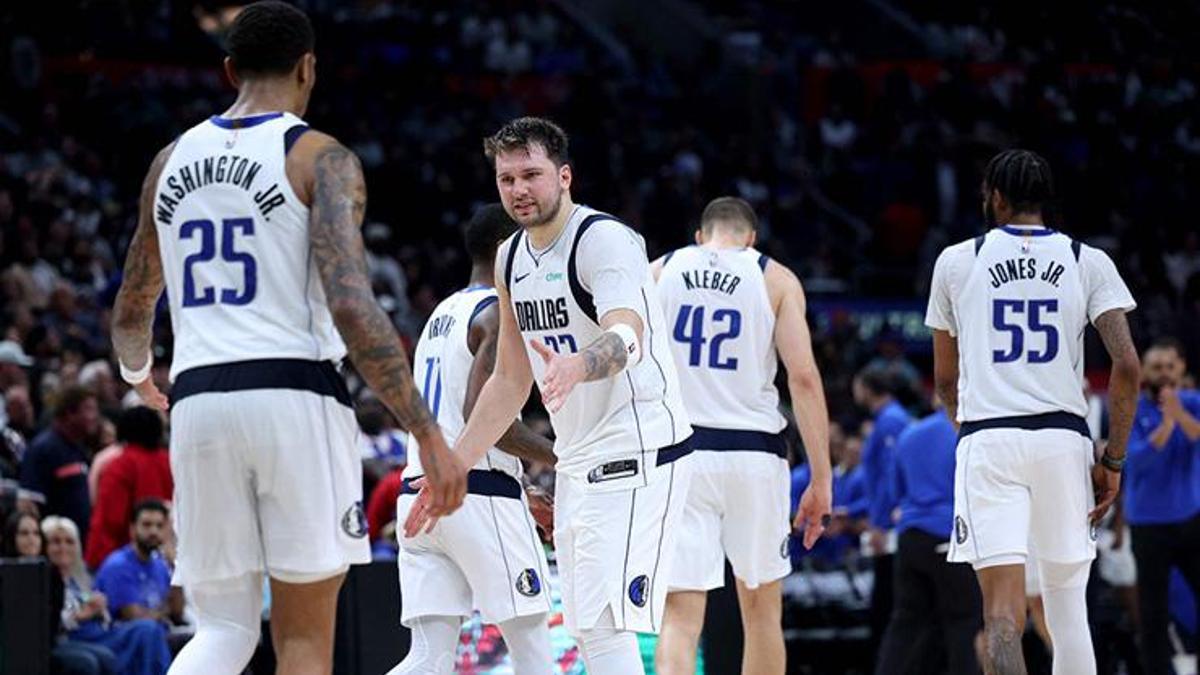 Dallas, Clippers'ı devirdi: Seride durum eşitlendi