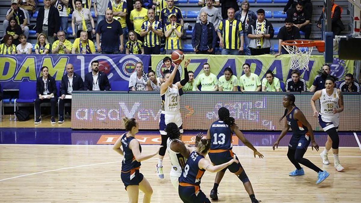 Fenerbahçe Alagöz Holding - ÇBK Mersin maç sonucu: 99-76 | Final serisinde ilk maç Fenerbahçe'nin!