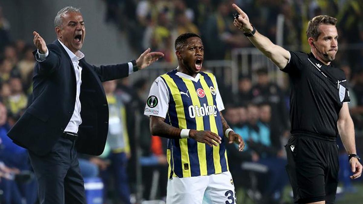 Fenerbahçe Teknik Direktörü İsmail Kartal: Penaltılarla elenmek kötü oldu! Fred değişikliğini açıkladı...