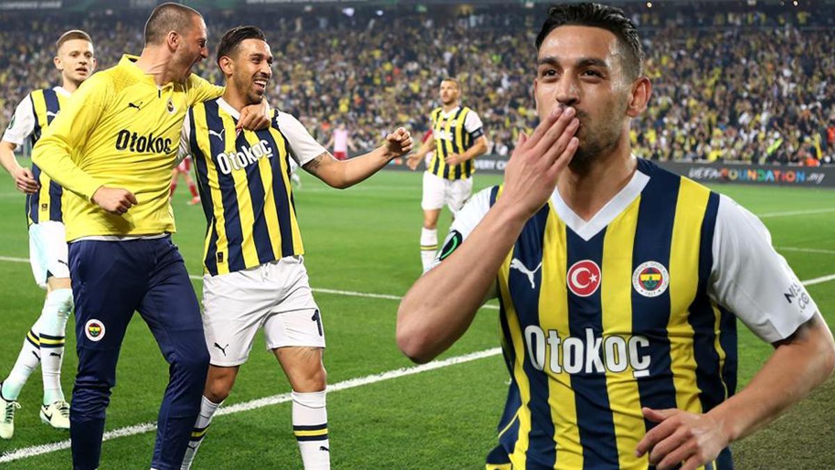 Fenerbahçe'de İrfan Can Kahveci şov sürüyor! Olympiakos'u yine boş geçmedi...