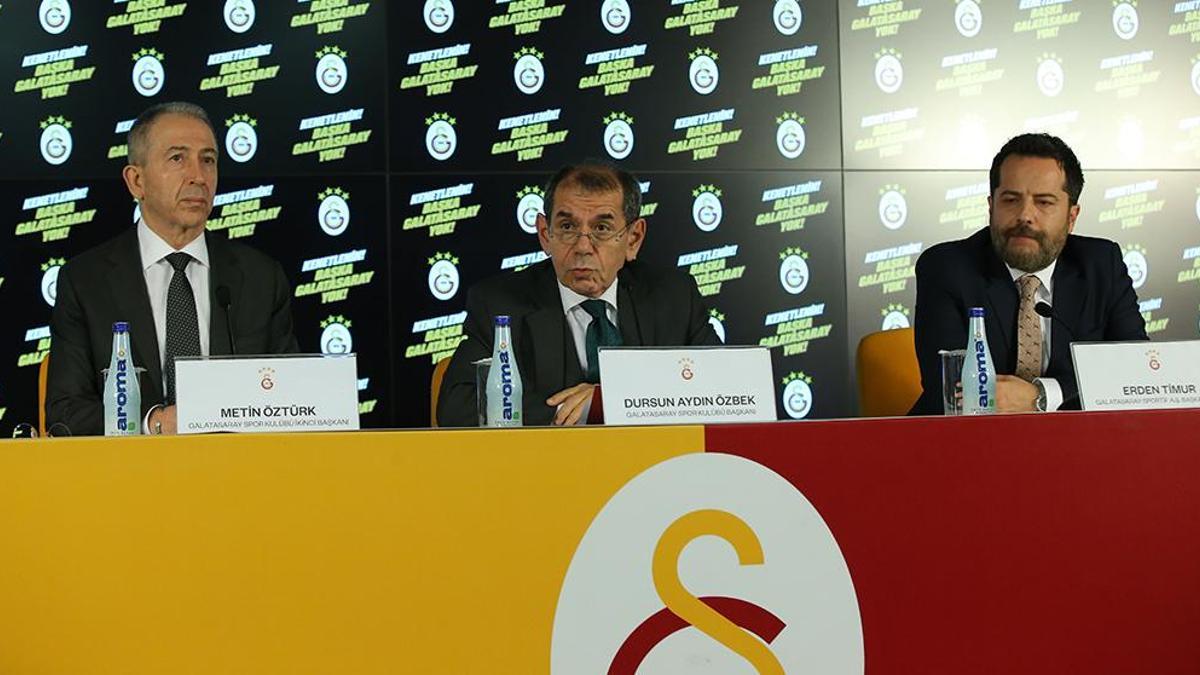 Galatasaray Yönetimi'nden Erden Timur'a destek