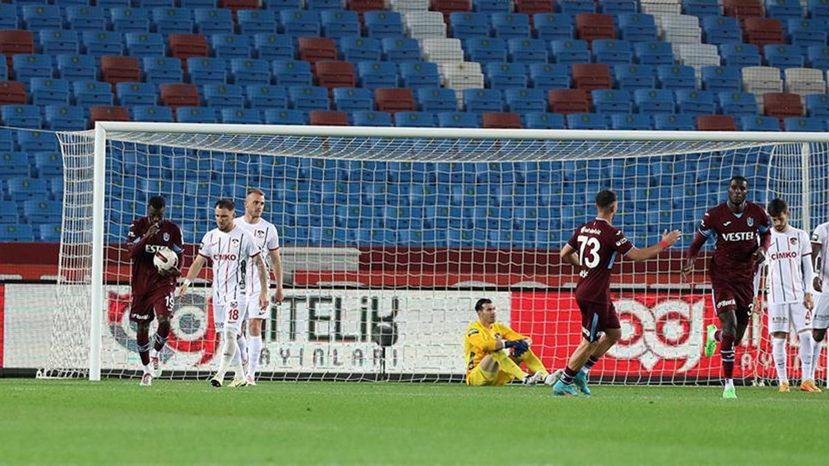 Gaziantep FK, Trabzonspor karşısında fırsat tepki