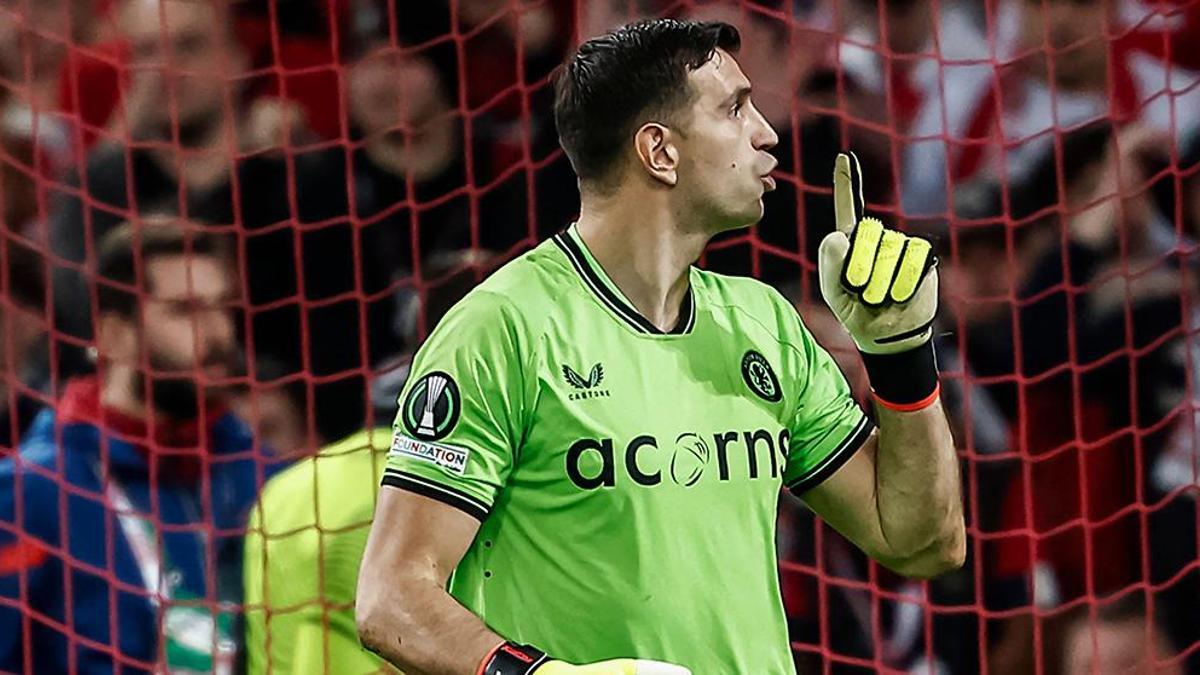 Gecenin olay adamı Emiliano Martinez! Lille - Aston Villa maçına damga vurdu...