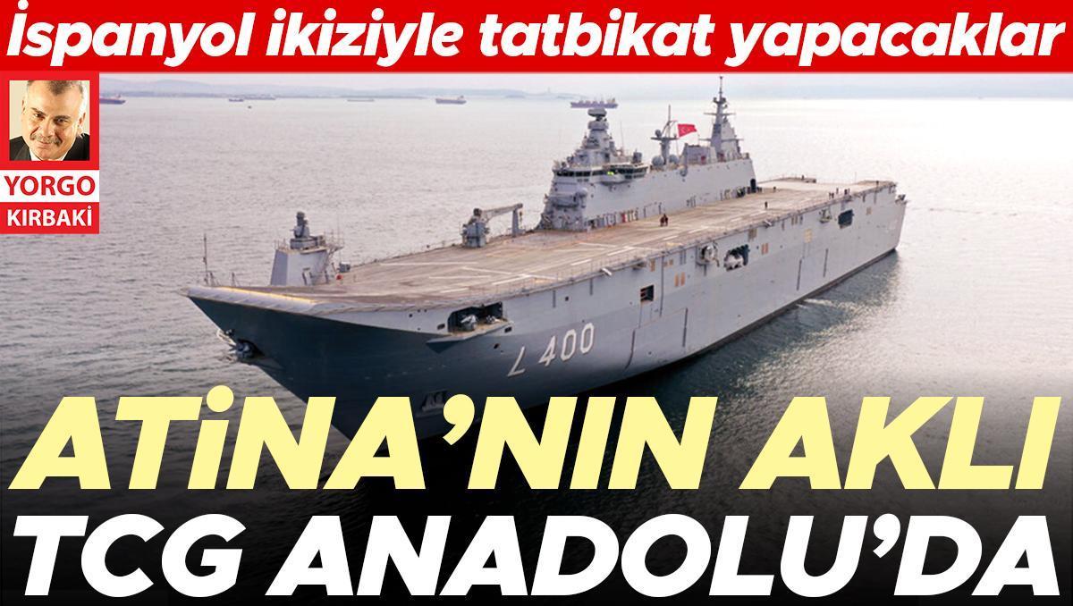 İspanyol ikiziyle tatbikat yapacaklar... Yunanistan’ın TCG Anadolu merakı