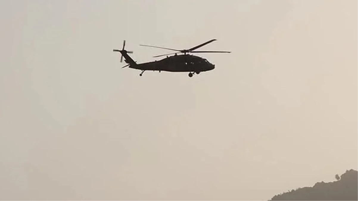 Isparta'da askeri helikopter zorunlu iniş yaptı