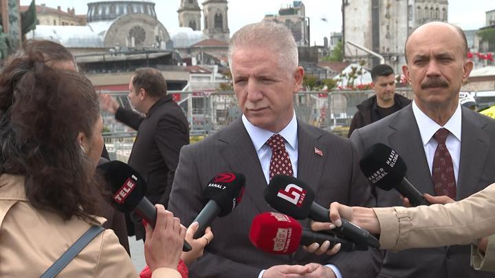 İstanbul Valisi Gül'den 1 Mayıs öncesi Taksim’de açıklama: 42 binin üzerinde güvenlik personelimiz sahada olacak