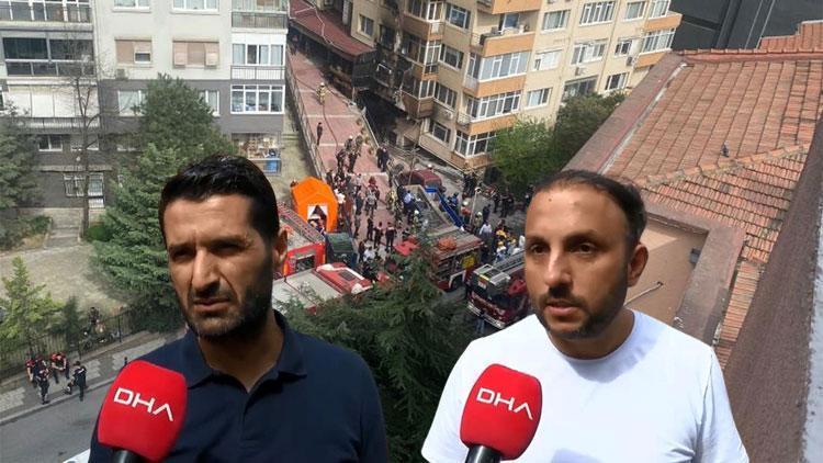 İstanbul'daki yangın faciasını görgü tanıkları anlattı: 'Otoparktan sürünerek çıktık'