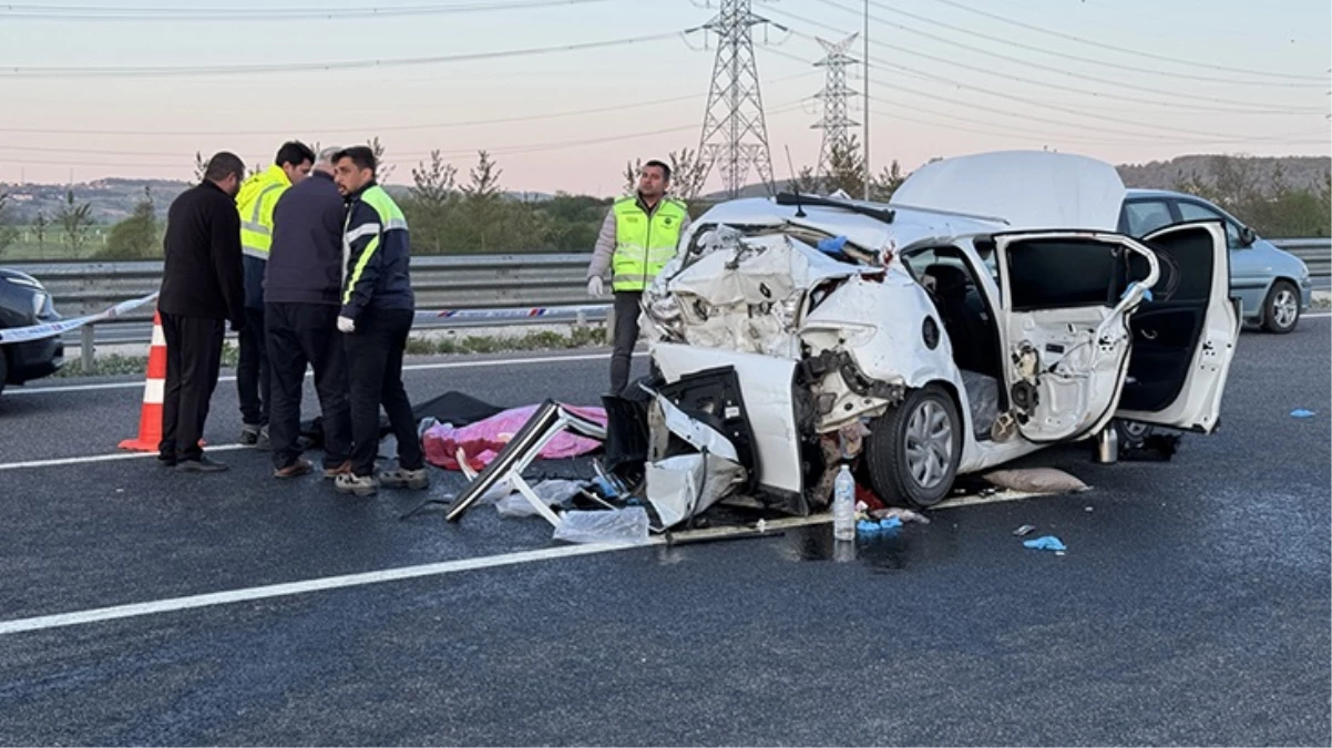 Kuzey Marmara Otoyolu'nda kaza: 2 ölü