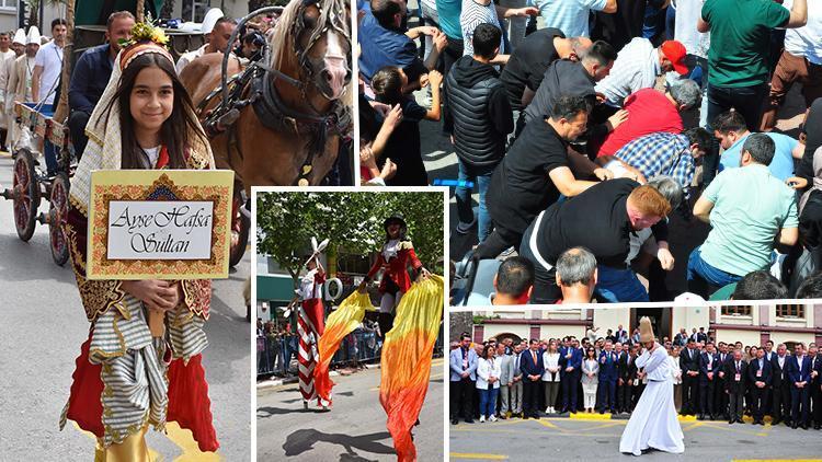 Manisa'daki festivalde 7 ton mesir macunu dağıtıldı