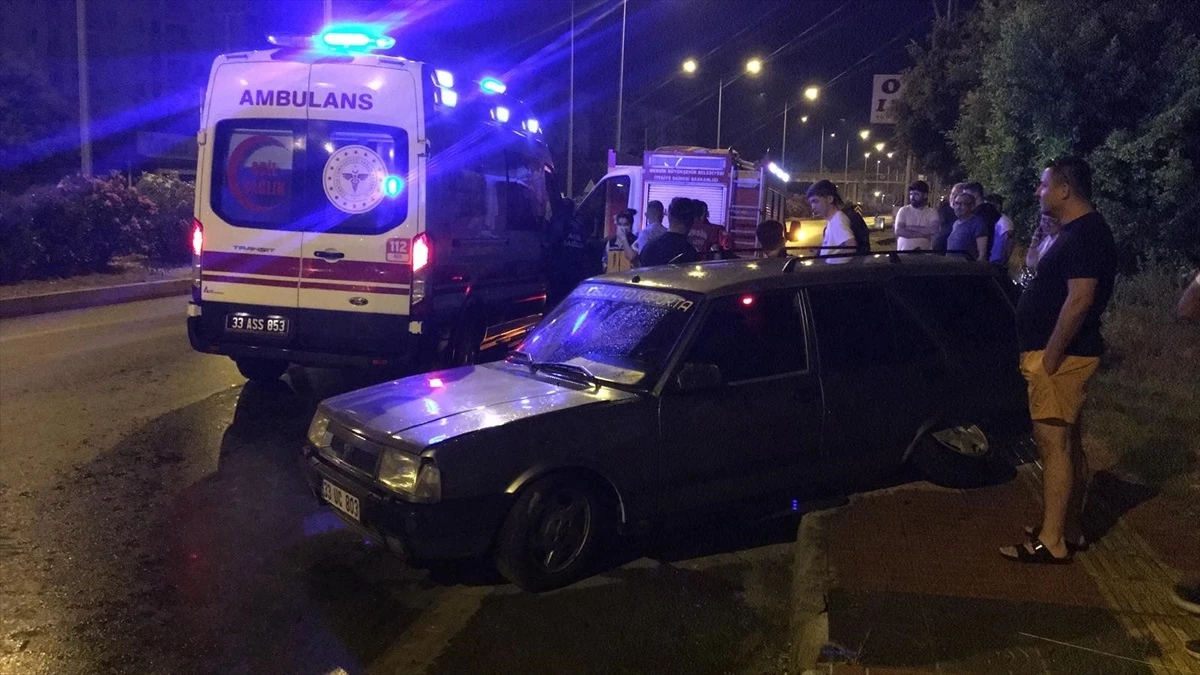 Mersin'de Tır Devrildi, Trafik Aksadı