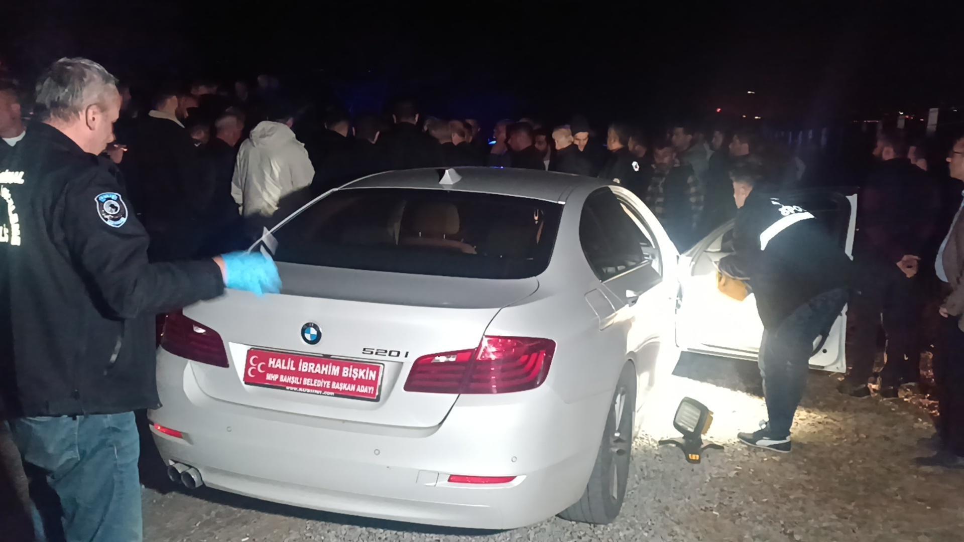 MHP'li Bişkin'in aracına silahlı saldırıda 2 kişi yakalandı