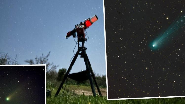 ODTÜ’lü astrofotoğrafçı 'Şeytan Kuyruklu Yıldızı'nı görüntüledi