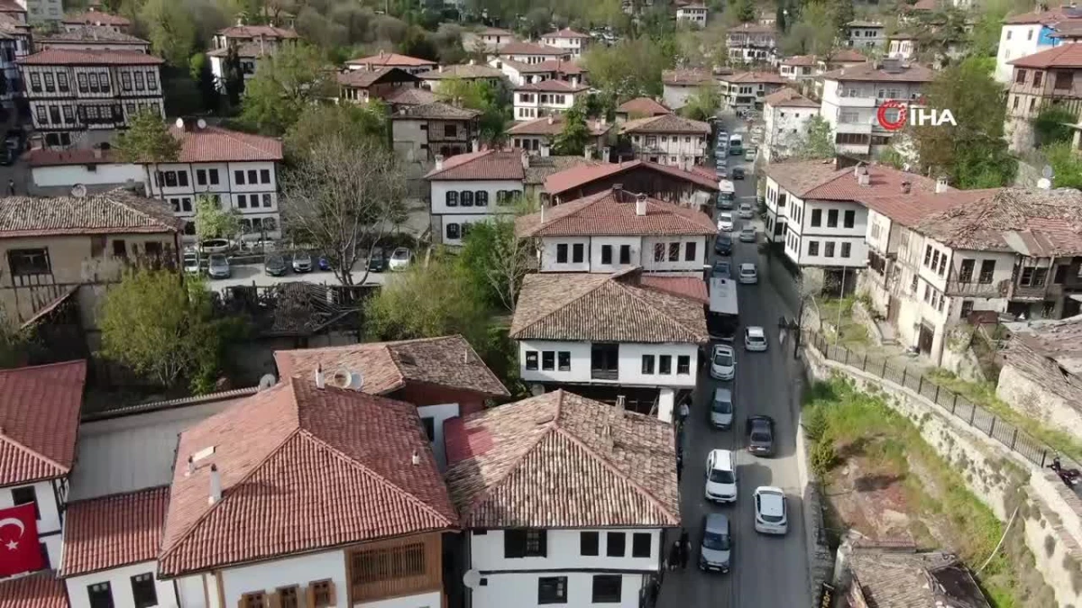 Sakin kent Safranbolu binlerce turisti ağırladı