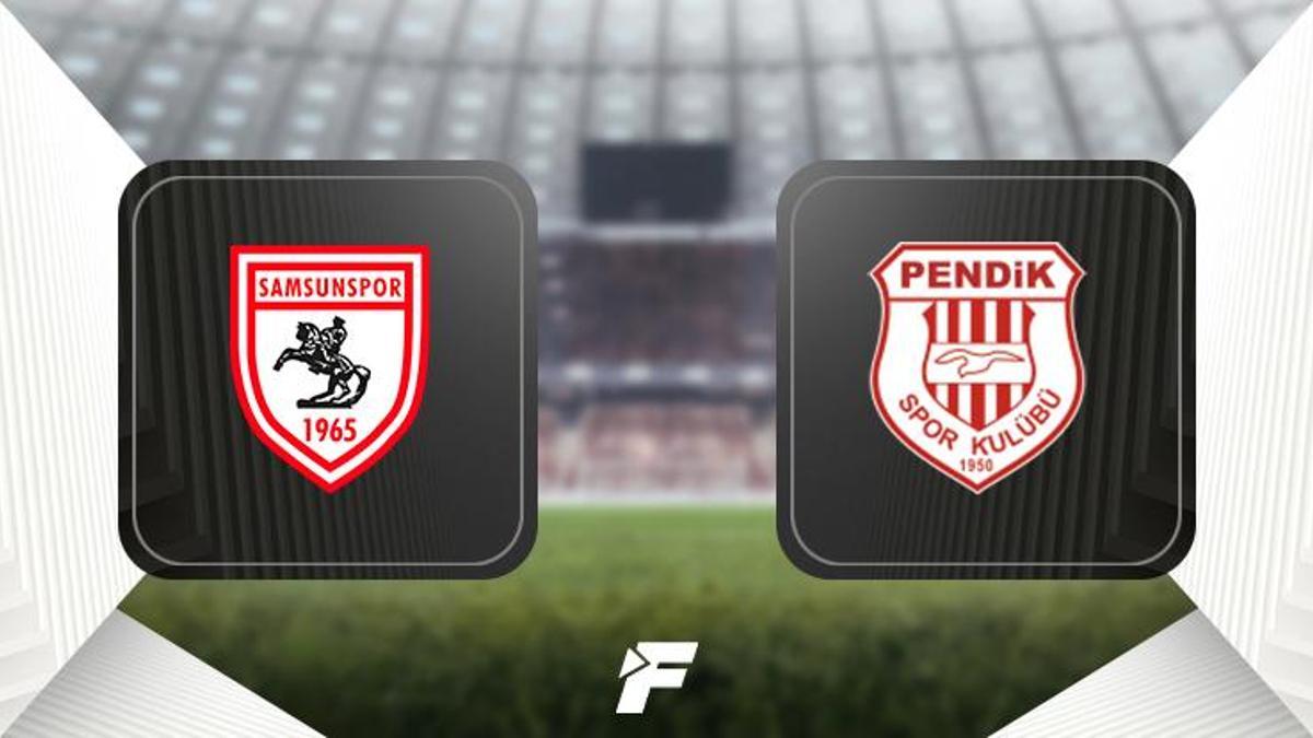 Samsunspor - Pendikspor maçı (CANLI)