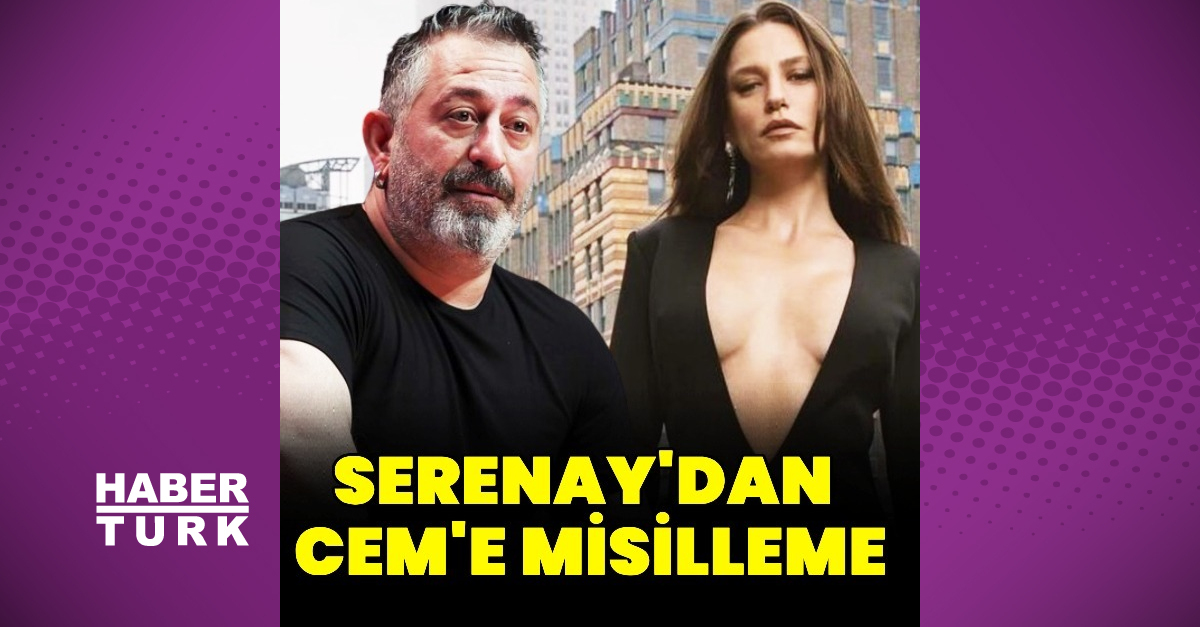 Serenay Sarkaya'dan Cem Yılmaz'a misilleme - Magazin haberleri