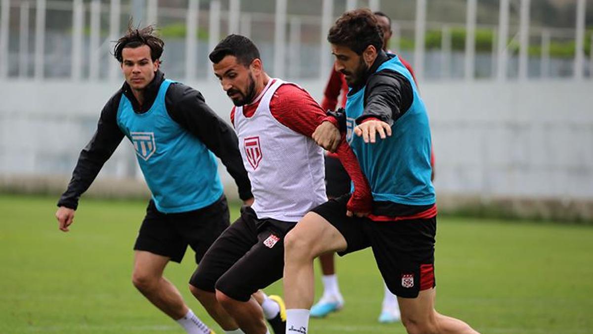 Sivasspor, Galatasaray maçı hazırlıklarına başladı