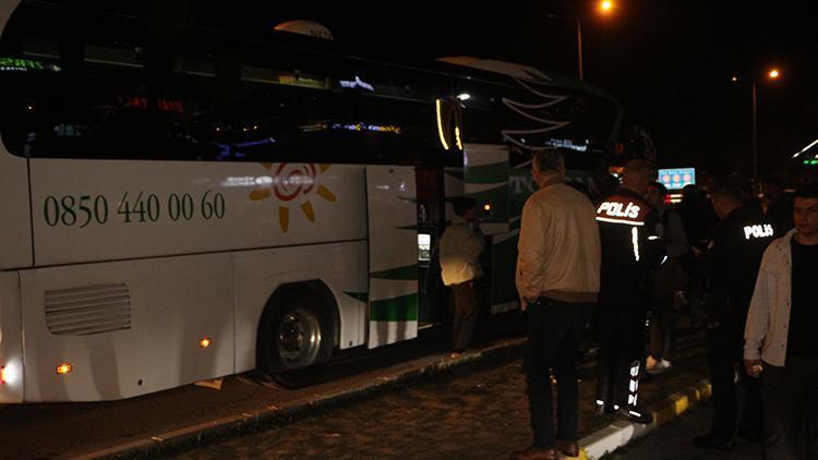 Soda şişesi ile otobüste dehşet saçmıştı: Muavini rehin alan şahıs tutuklandı