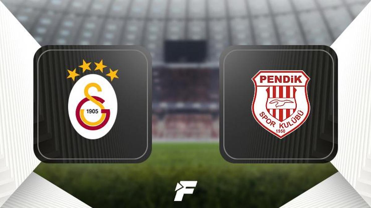 CANLI ANLATIM |                     Galatasaray Pendikspor maçı ne zaman, saat kaçta, hangi kanalda? Muhtemel ilk 11'ler (Süper Lig GS-Pendikspor CANLI ANLATIM)