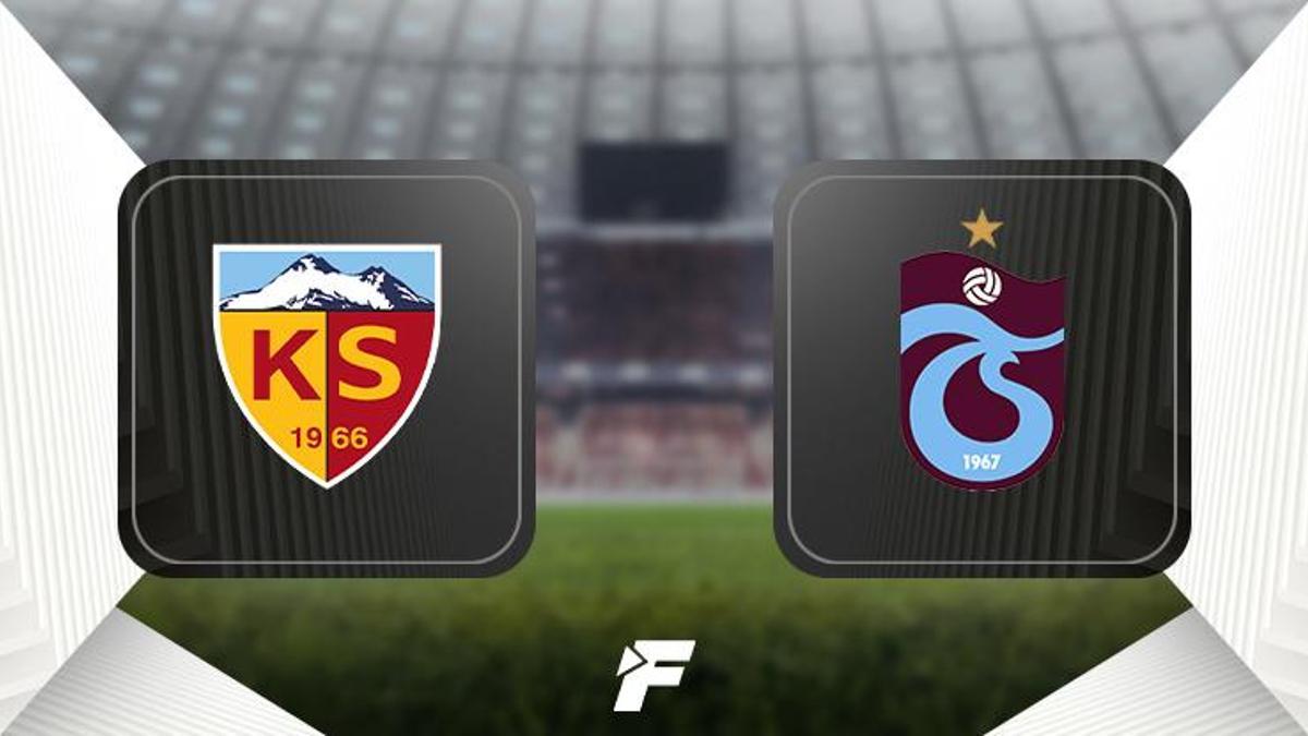 CANLI |                     Kayserispor - Trabzonspor maçı saat kaçta, hangi kanalda? Trabzonspor canlı anlatım