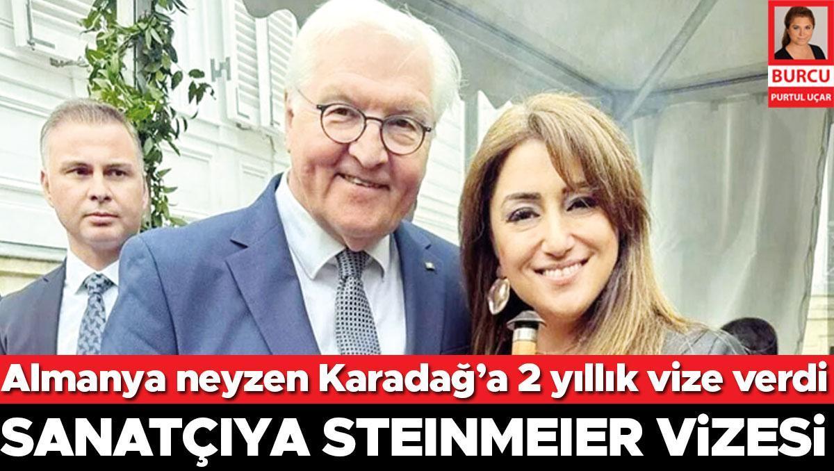 Steinmeier devreye girince 2 yıl vize aldı