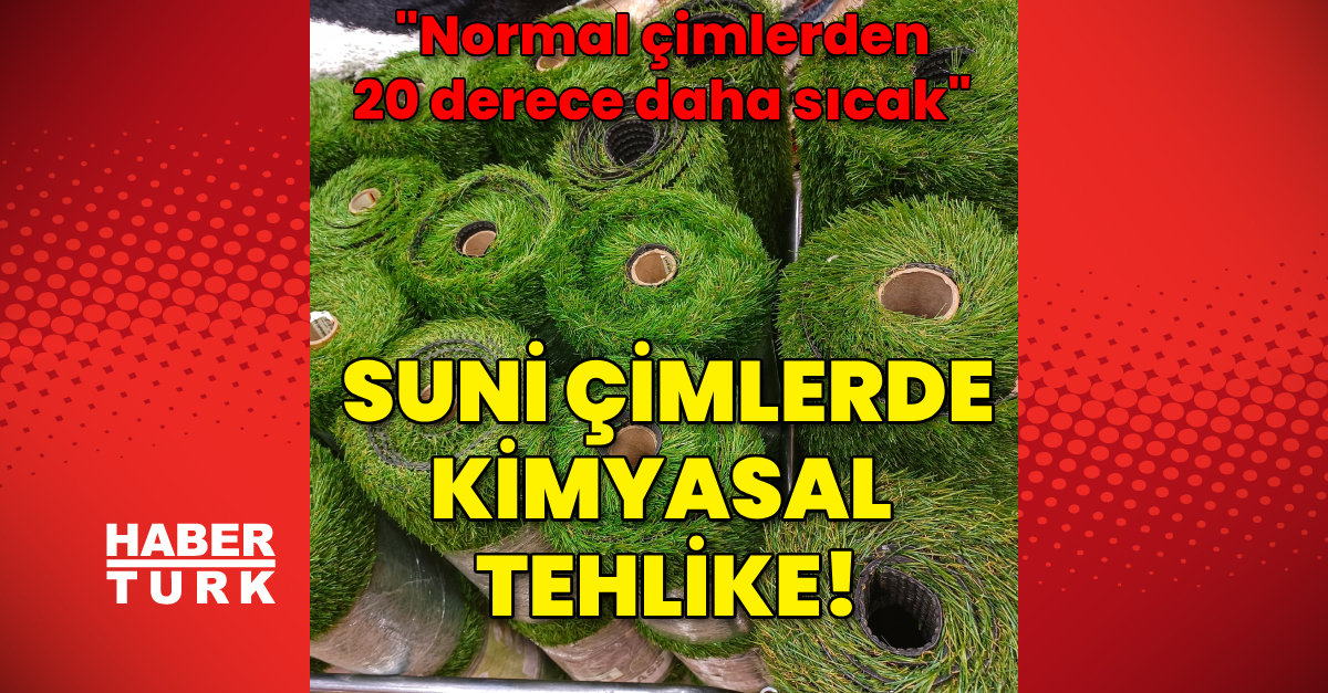 Suni çimlerdeki kimyasallar sporcuların sağlığı için risk oluşturuyor