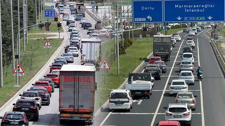 Tatilcilerin dönüş yolculuğu sürüyor... İşte yollardaki son durum