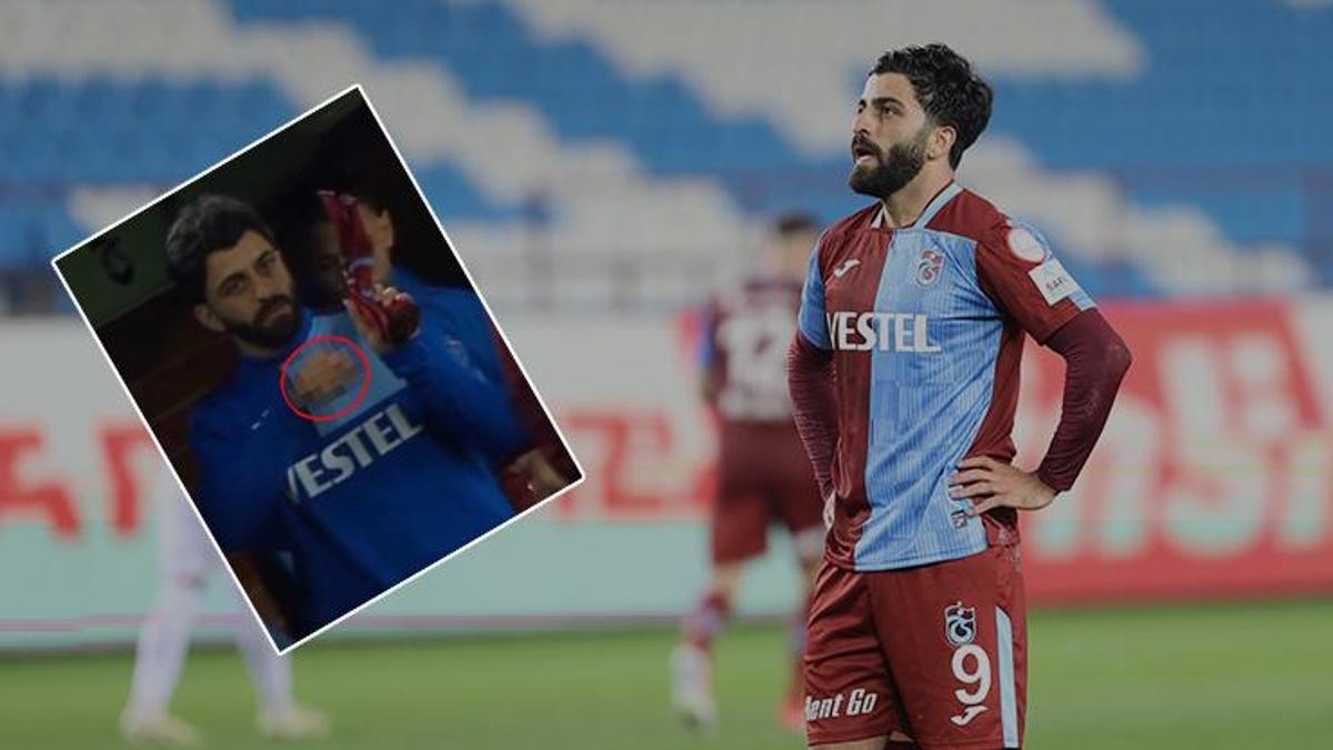 Umut Bozok'tan Trabzonspor - Sivasspor maçında olay hareket! Açıklama yaptı...