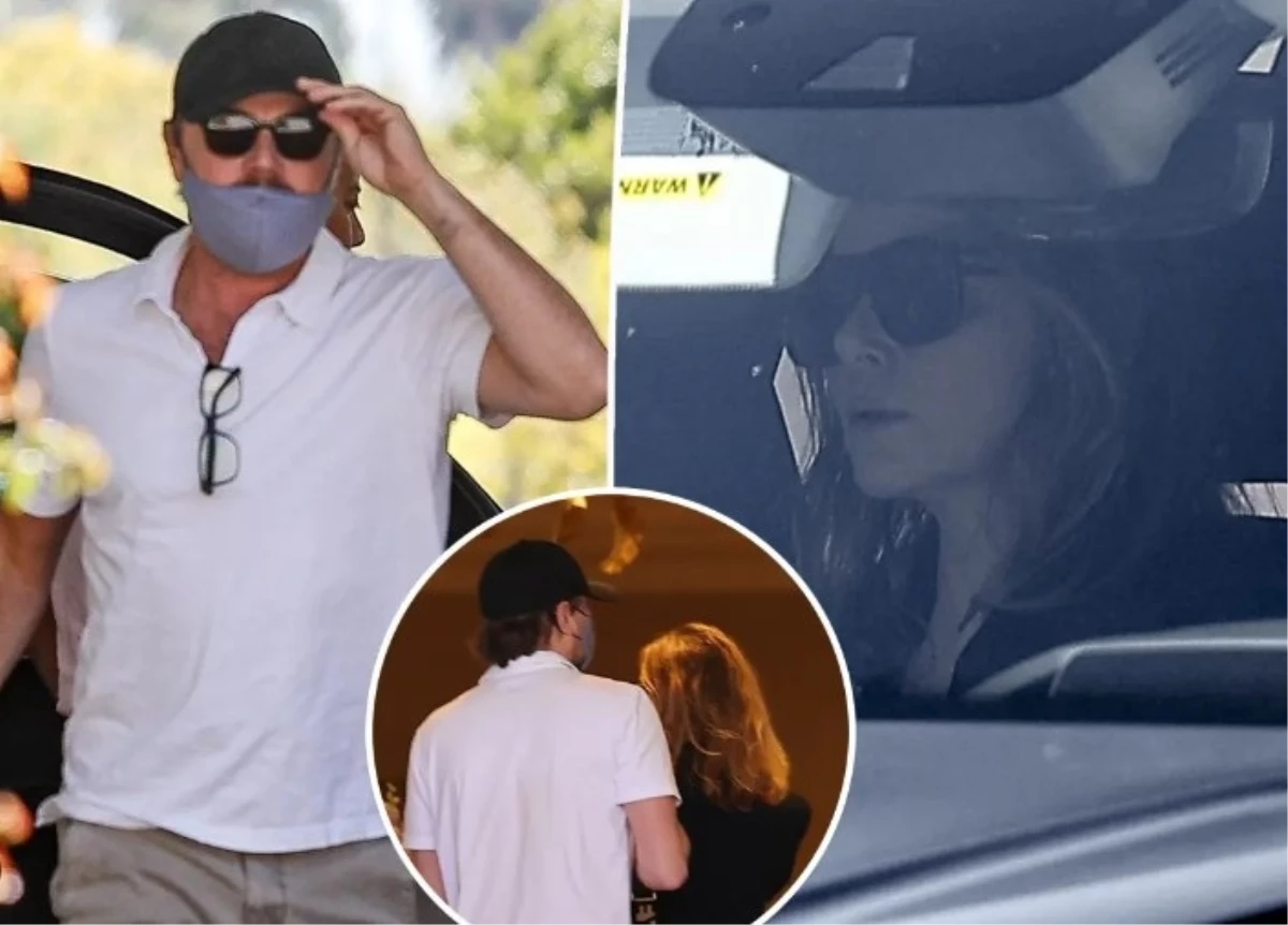 Vittoria Ceretti ile nişanladığı yalanlanan Leonardo DiCaprio, Los Angeles moda tasarımcısı Stella McCartney otele girerken görüntülendi