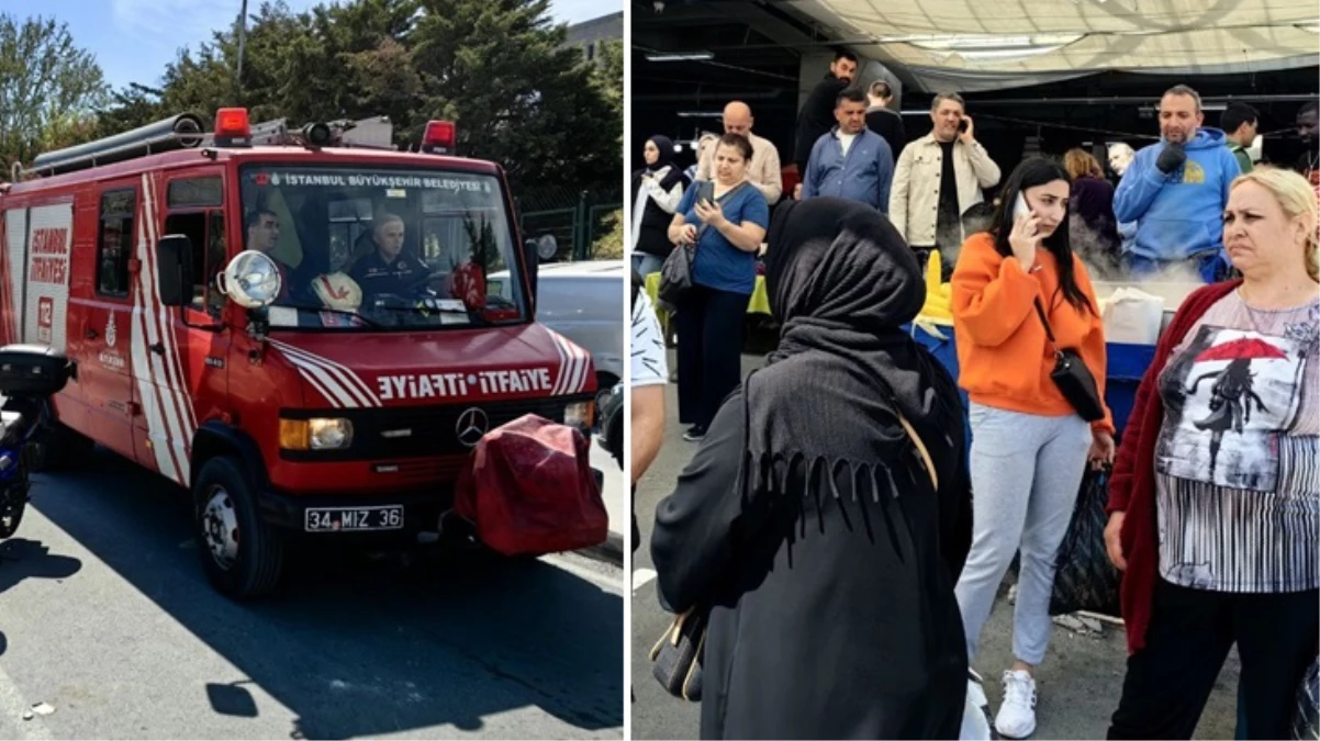 Yankesicilik yaparken yakalanınca "Bomba var" diye bağırdı, pazarda ortalık karıştı