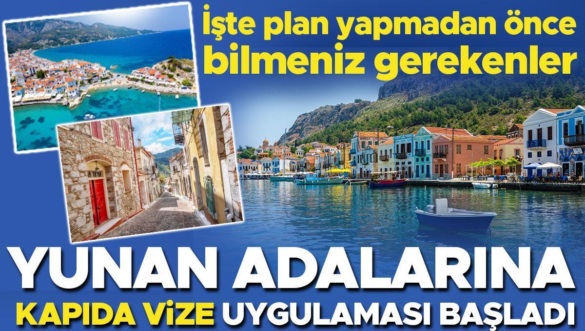 Yunan adalarına kapıda vize dönemi başladı... İşte plan yapmadan önce bilmeniz gerekenler | 8 SORU 8 YANIT