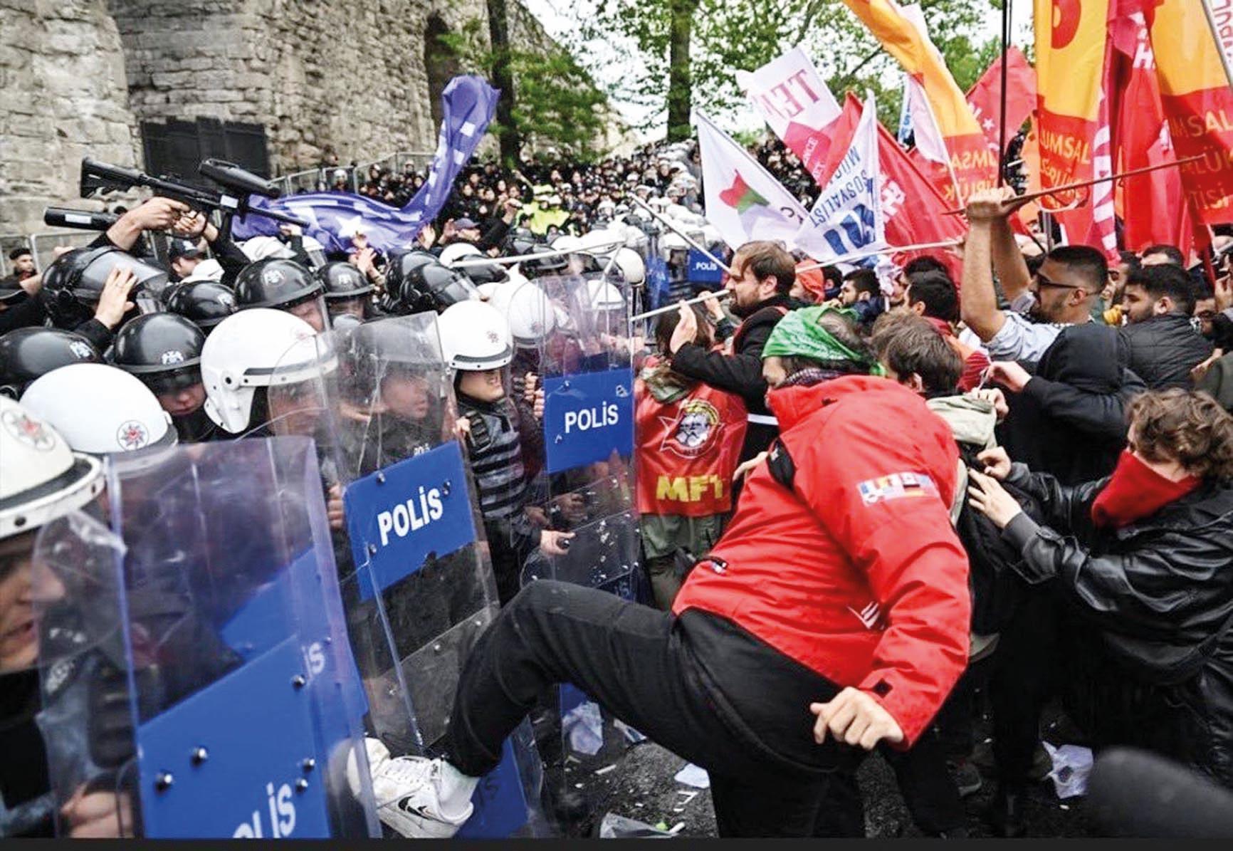 1 Mayıs’ta gözaltına alınan 65 şüpheli adliyede