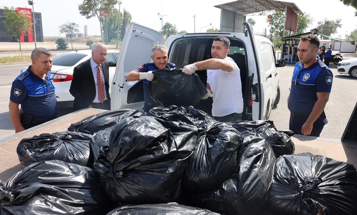 500 kilo kaçak kesilen et imha edildi