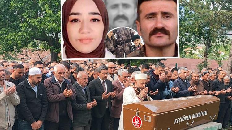 Ankara'da komiser yardımcısı Veysel Öztürk, eşi ve 2 çocuğunu katletmişti! Acı veda