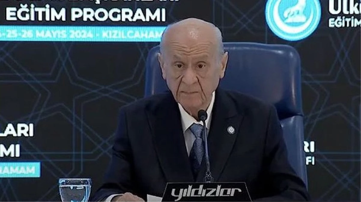 Bahçeli: Ülkü Ocakları ve MHP'ye ithamlar ayağımızın altındadır, zayıf anımızı kollayanlar hüsrana uğrayacak