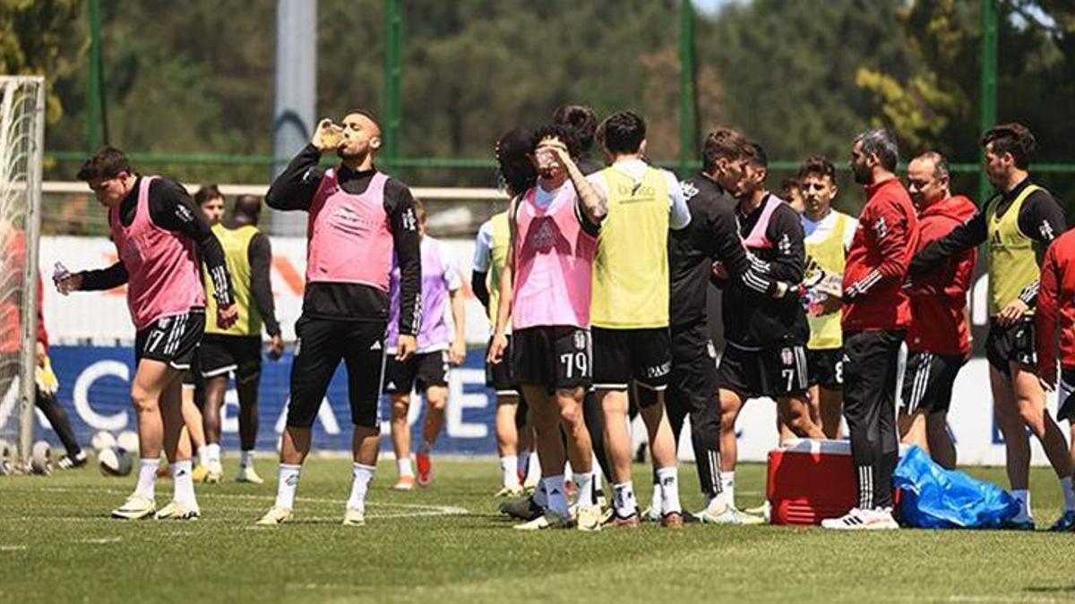 Beşiktaş Hatayspor hazırlıklarını sürdürdü