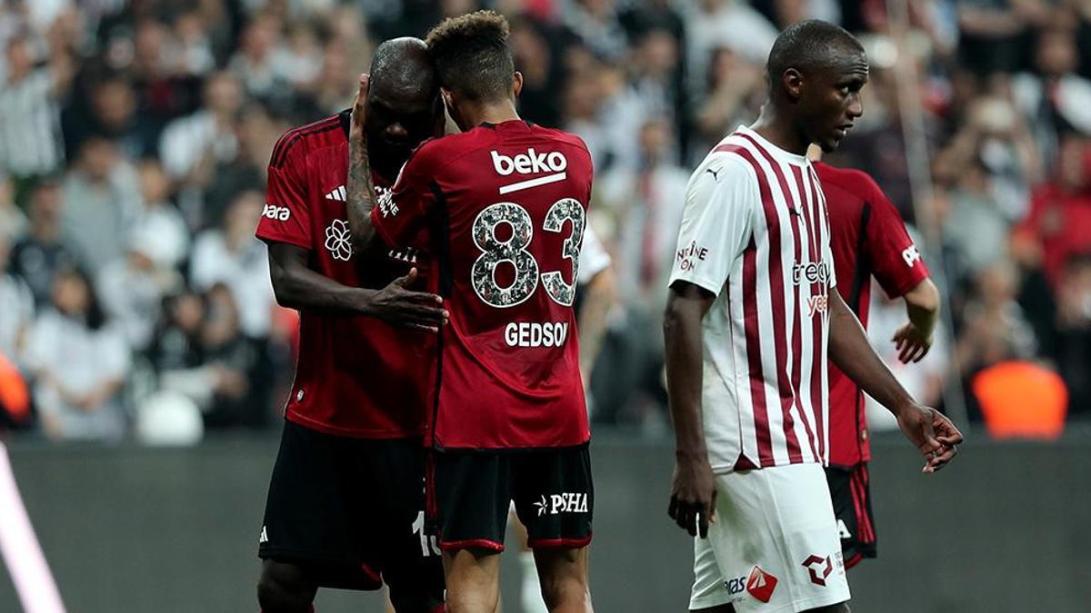 Beşiktaş'ta Aboubakar'dan 8 ay sonra lig golü! Gedson Fernandes'in şovu galibiyete yetmedi...