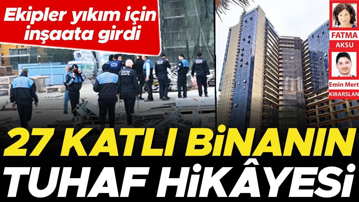 Bitmeyen gökdelen... 34 yıllık inşaat, lüks otel yapılmak isteniyor