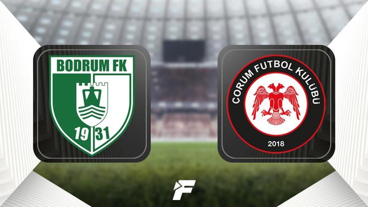 CANLI | Bodrum FK - Çorum FK