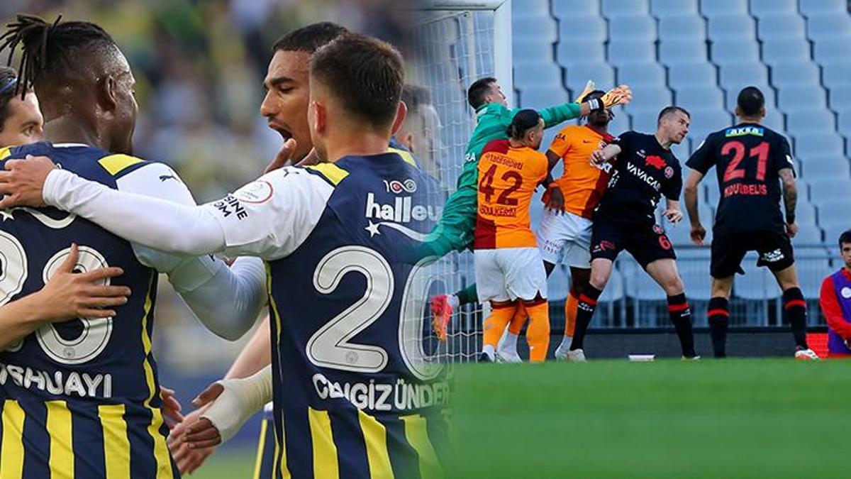 CANLI - Süper Lig'de puan durumu | Galatasaray ve Fenerbahçe çekişmesinde son durum